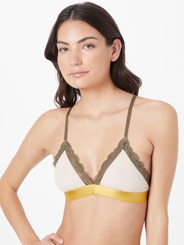 ETAM Triangle Bra 'DITSY' in Pink: front