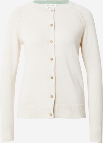 Cardigan 'LULU' WHITE STUFF en blanc : devant