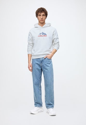 JACK & JONES Collegepaita 'JJROCHE' värissä valkoinen