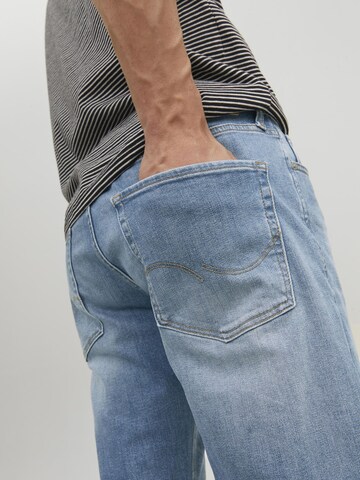 JACK & JONES Tapered Jeans 'Mike Original' in Blauw