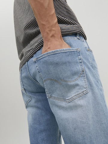 JACK & JONES Tapered Jeans 'Mike Original' in Blauw