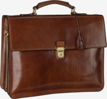 Borsa portadocumenti 'Story Uomo 3721' di The Bridge in marrone: frontale