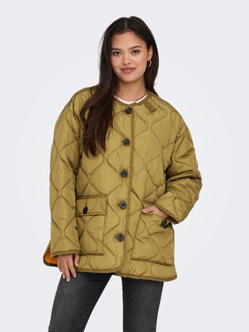 Veste mi-saison 'Adele' ONLY en vert : devant