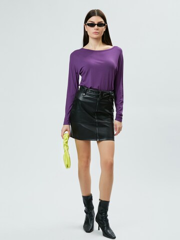 purpurinė Influencer Marškinėliai