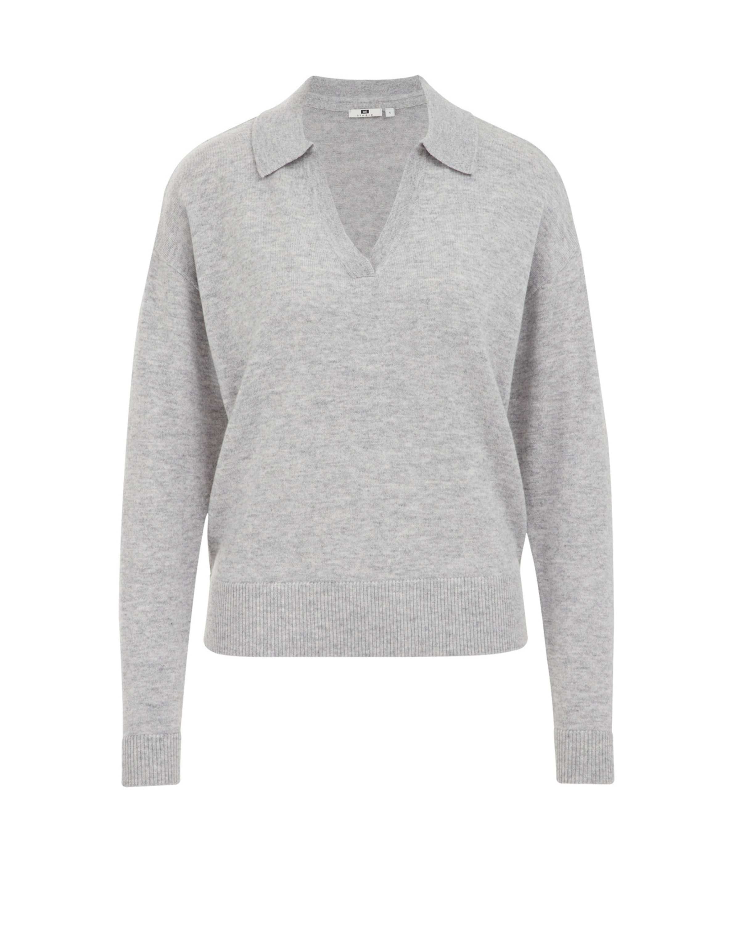 WE Studio Pullover in Grau: Vorderseite