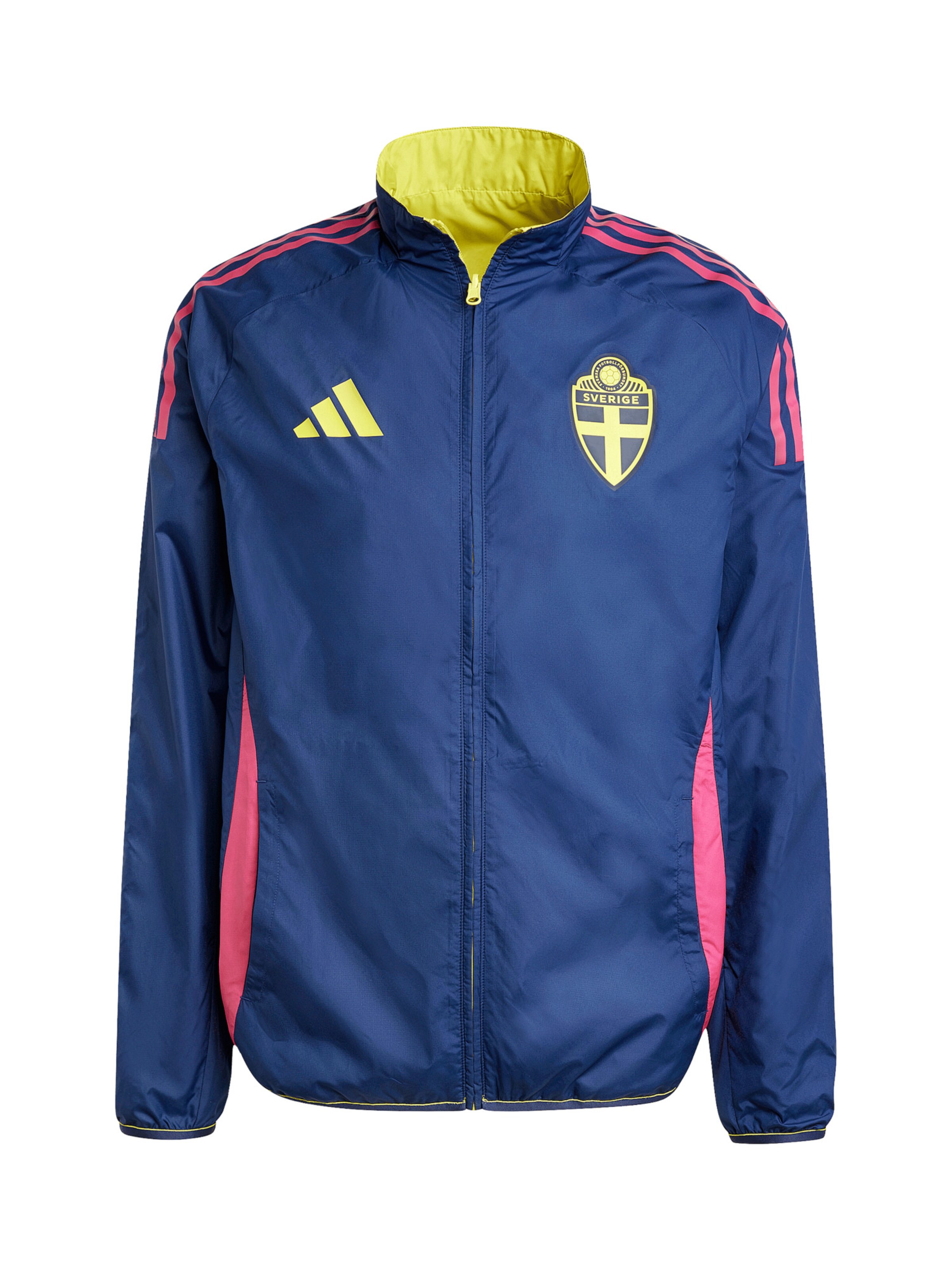 ADIDAS PERFORMANCE Sportjacke in Blau: Vorderseite