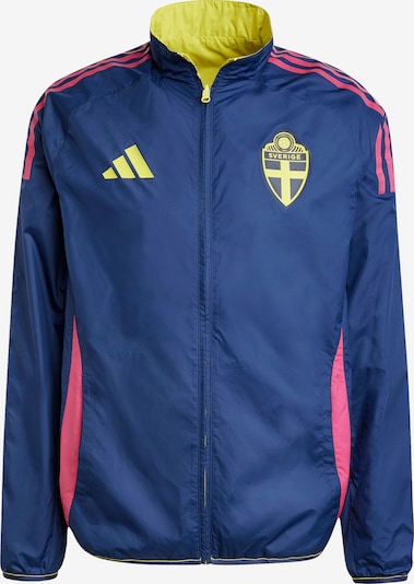 ADIDAS PERFORMANCE Urheilutakki värissä laivastonsininen / keltainen / roosa, Tuotenäkymä