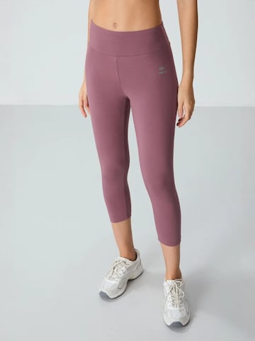 Skinny Leggings 'Gamaschen' di Tommy Life in lilla