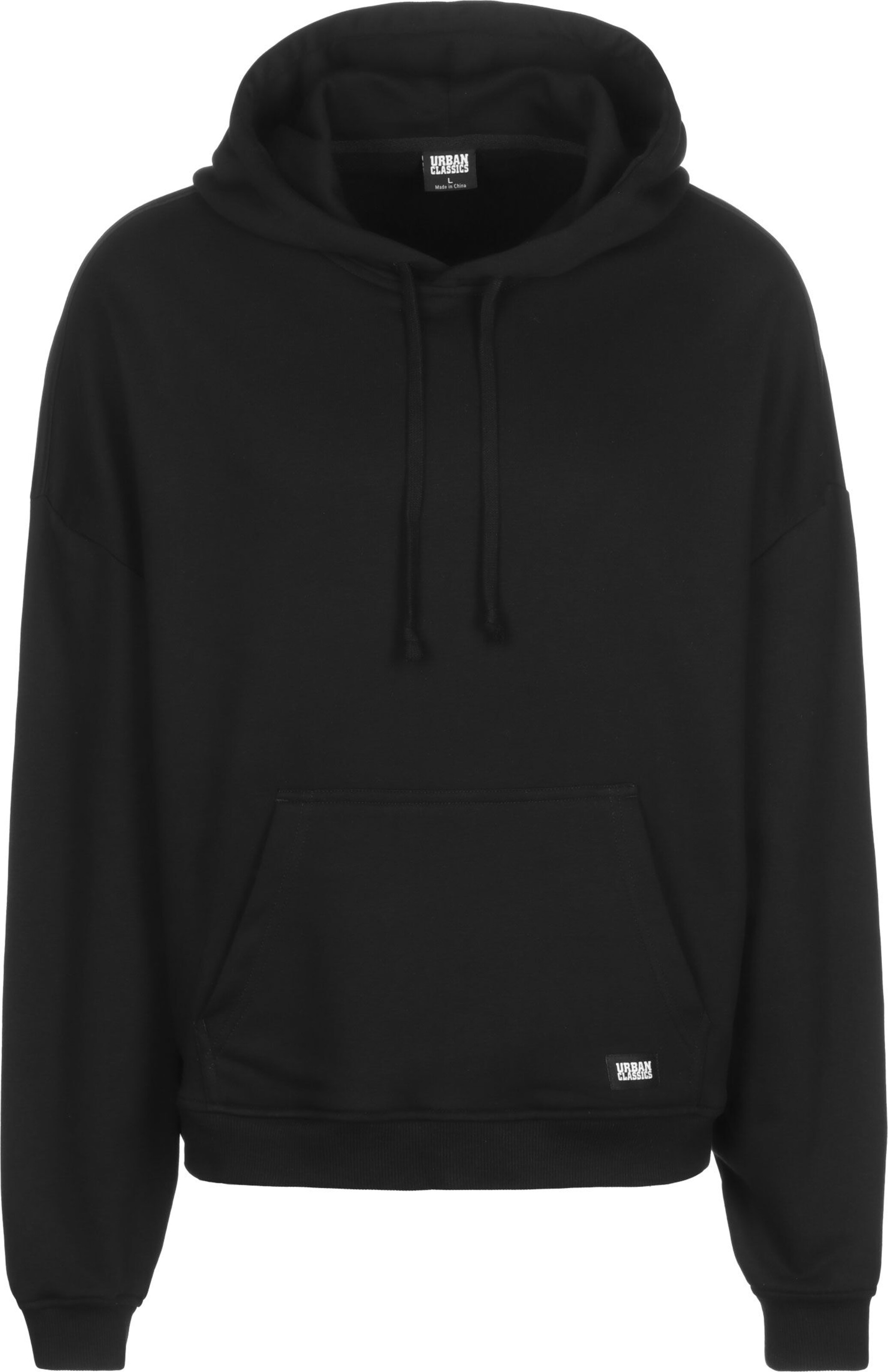 Urban Classics Tréning póló - fekete: elől