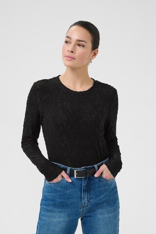Kaffe Shirt 'KAzeverina' in Black: front