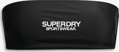 Superdry Hauts de bikini en noir / blanc, Vue avec produit