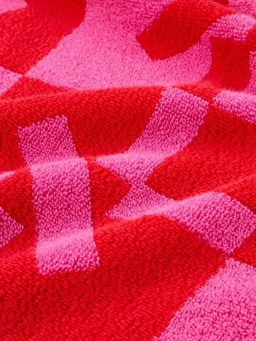 KENZO Towel 'KMONOGRA' in Red