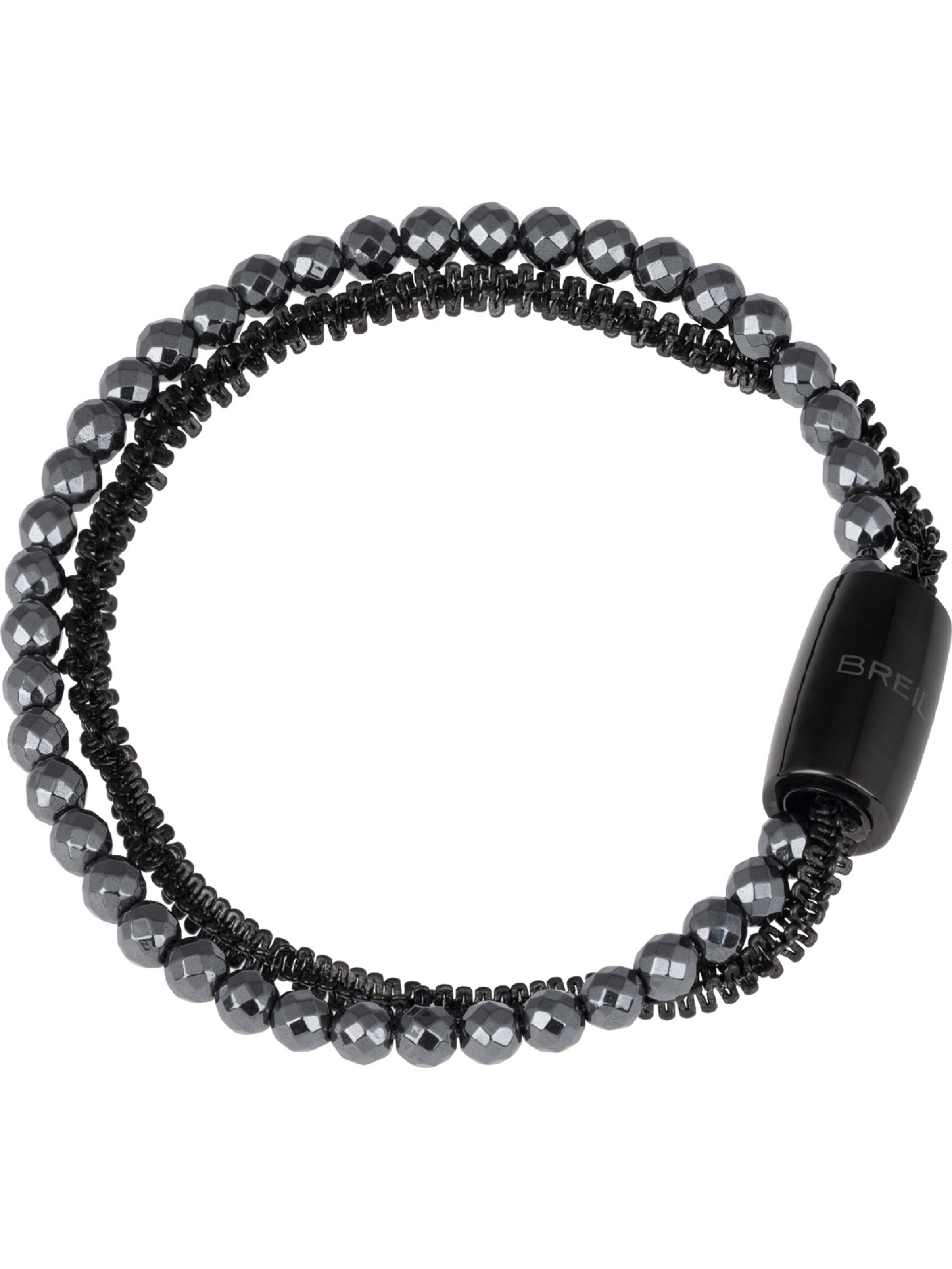 Braccialetto di Breil in nero: frontale