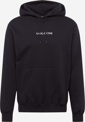 Sweat-shirt Volcom en noir : devant