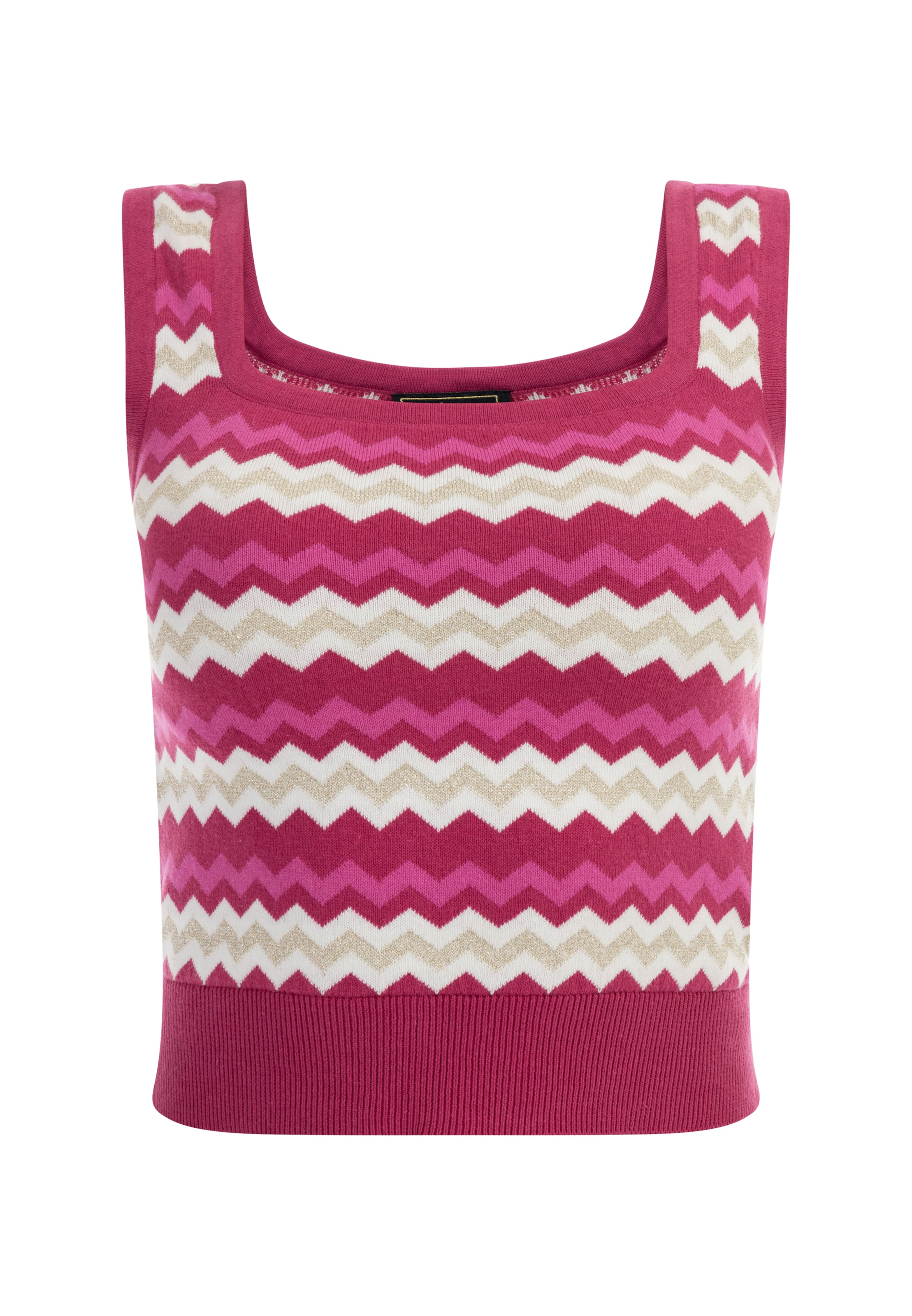 faina Knitted top in Pink: front