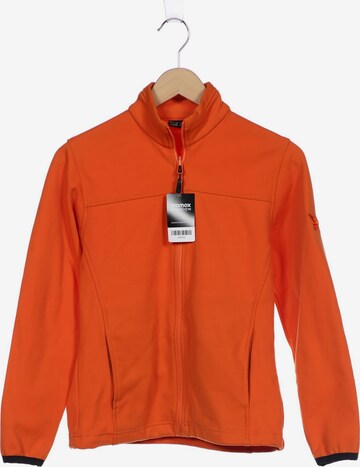 SALEWA Sweatshirt & Zip-Up Hoodie in XS in Orange: front