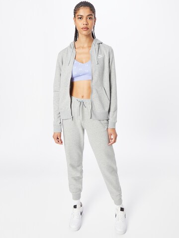 Nike Sportswear - Sudadera con cremallera 'Club Fleece' en gris