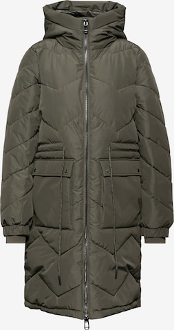 Street One Studio Winter Jacket in Green: front