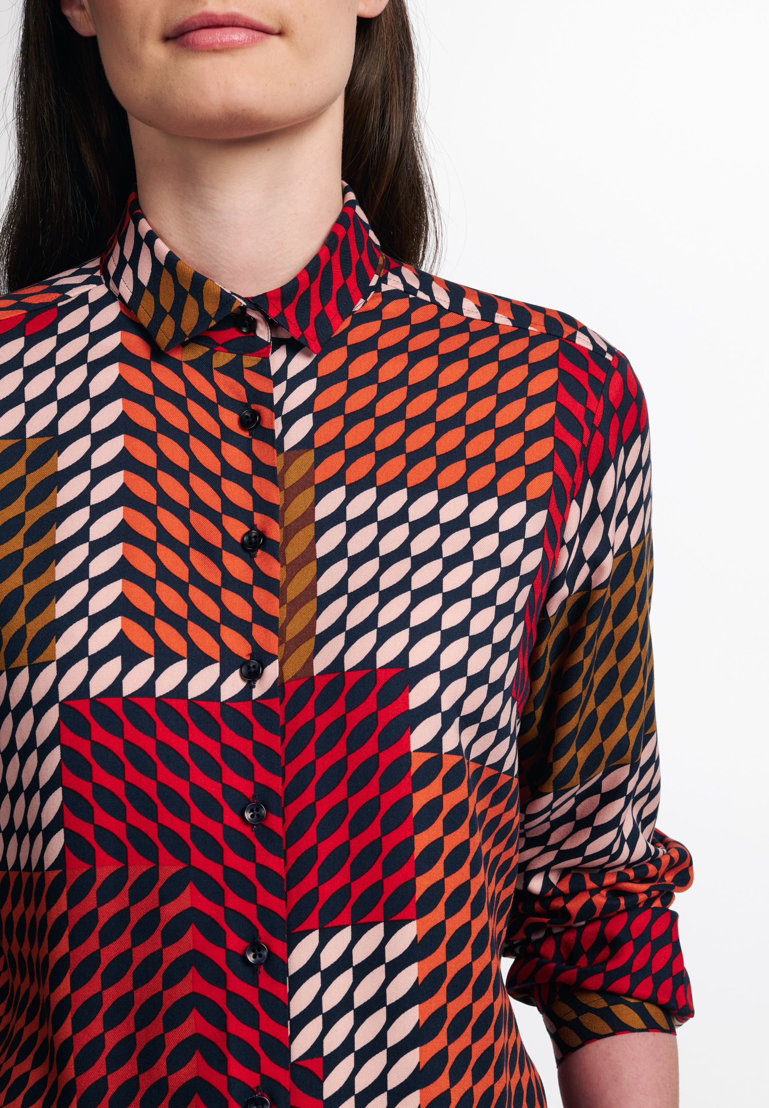 ETERNA Bluse in Mischfarben ETERNA Bluse in Mischfarben
