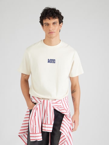 bēšs Kaotiko T-Krekls 'LONG NIGHTS'