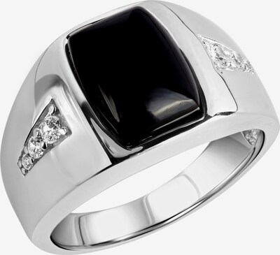 FIRETTI Ring in Black / Silver, Item view