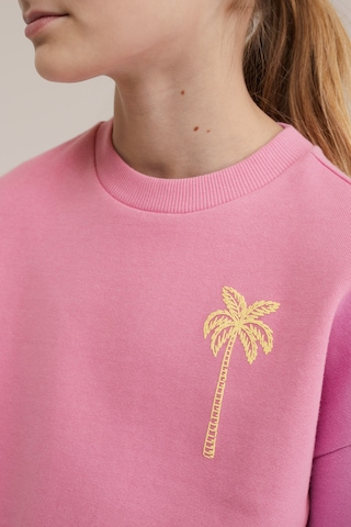 WE FashionSweater majica - roza boja