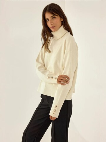 Hiccup Pullover in Beige