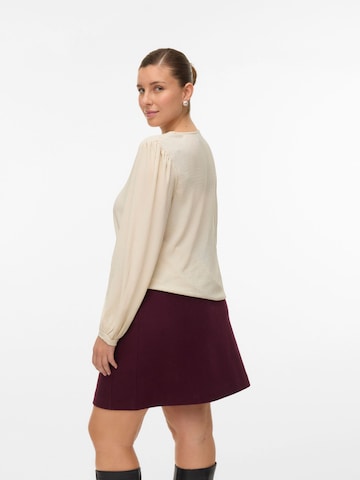 Vero Moda Curve Bluse in Beige