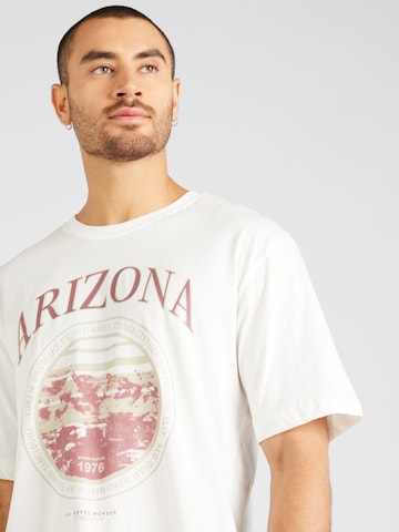 Only & Sons - Camiseta 'FALL' en blanco