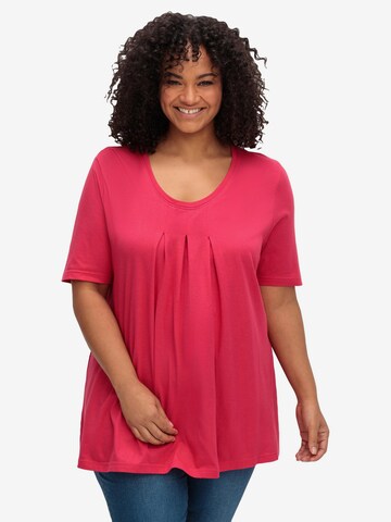 SHEEGO T-Shirt in Pink: predná strana
