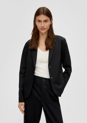 Blazer s.Oliver en noir : devant