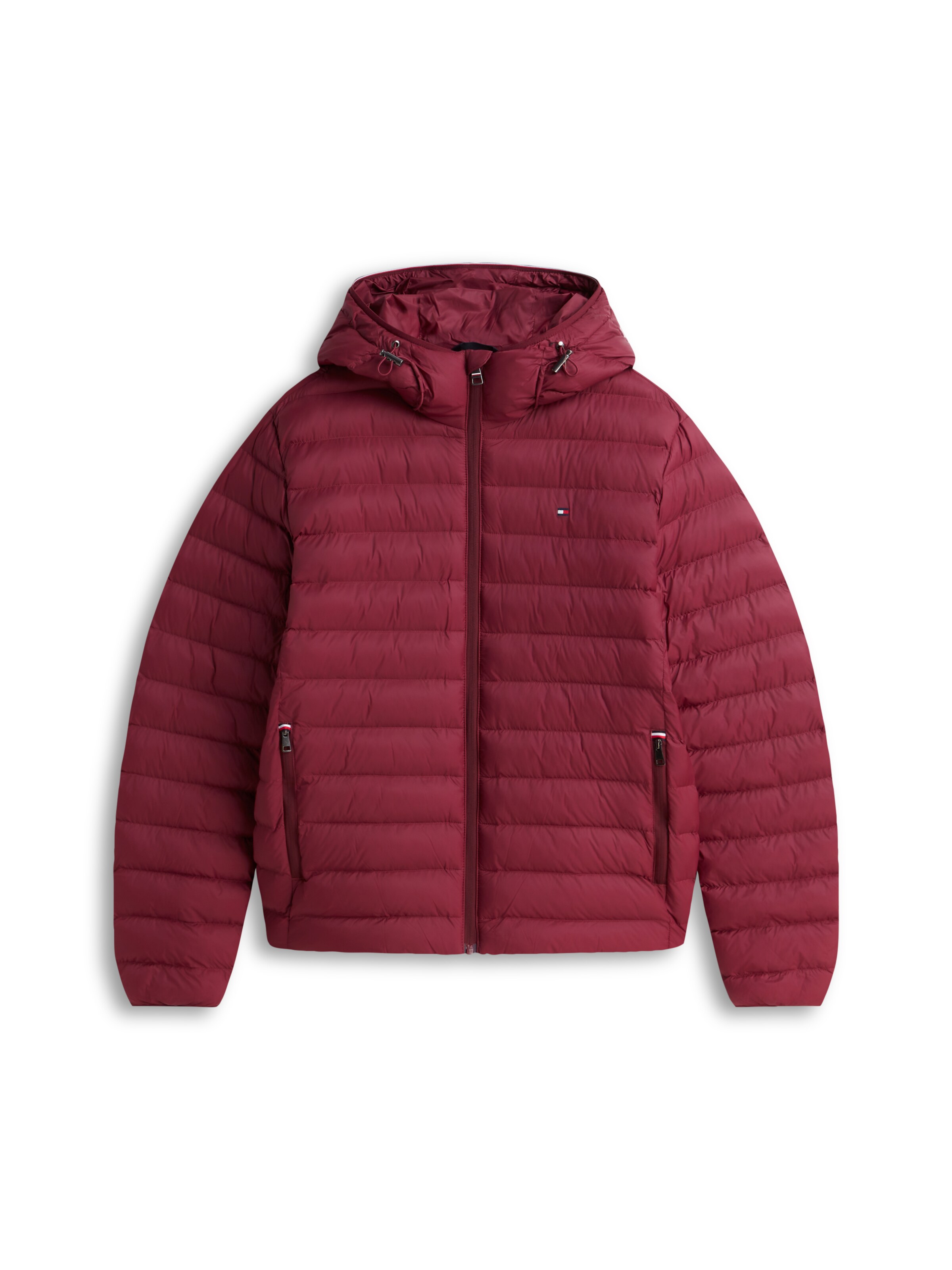 TOMMY HILFIGER - Chaqueta de entretiempo en rojo: frente