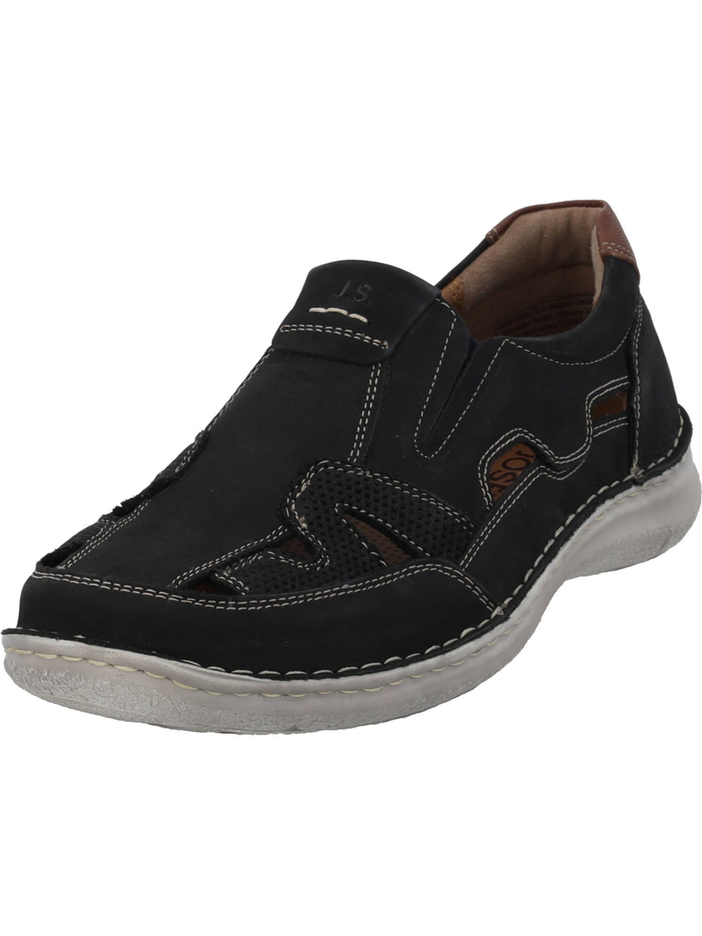 JOSEF SEIBEL Instappers 'Anvers 77' in Blauw: voorkant