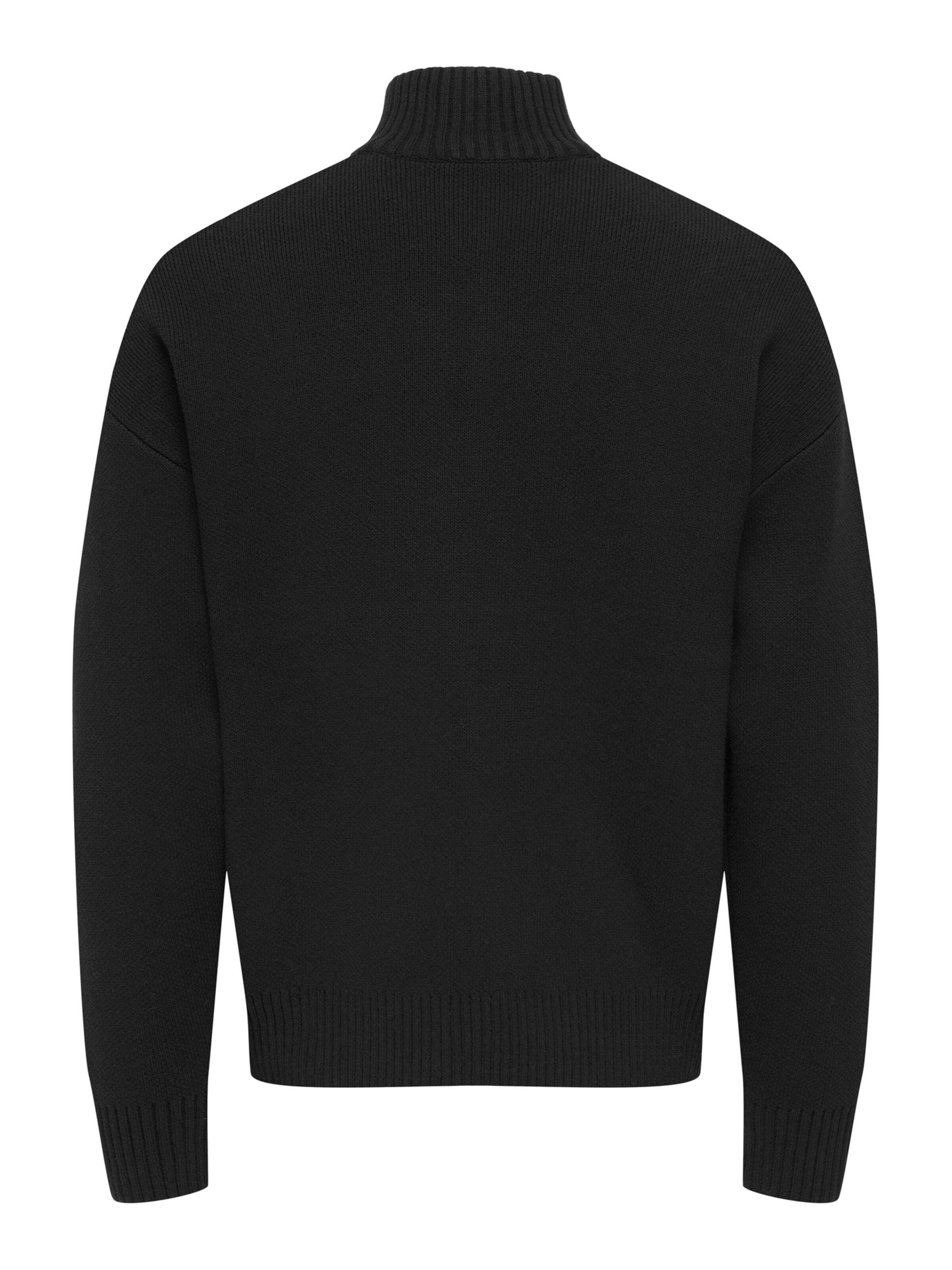 Only & Sons Вязаная кофта 'ONSBLAKE' в Черный