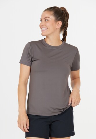 ENDURANCE Funktionsshirt 'Yonan' in Grau: Vorderseite
