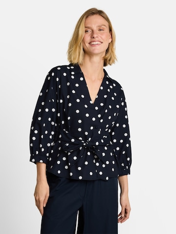 Chemisier TOM TAILOR en bleu : devant
