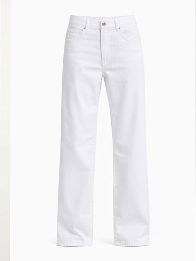 IT'S BASIC Jeans 'SOFIA Loose High Rise' in de kleur Wit, Productweergave