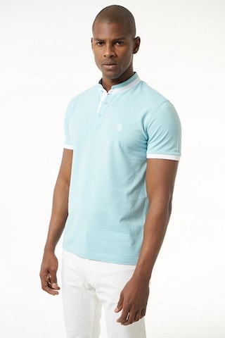 Jimmy Sanders Shirt in Blue: front