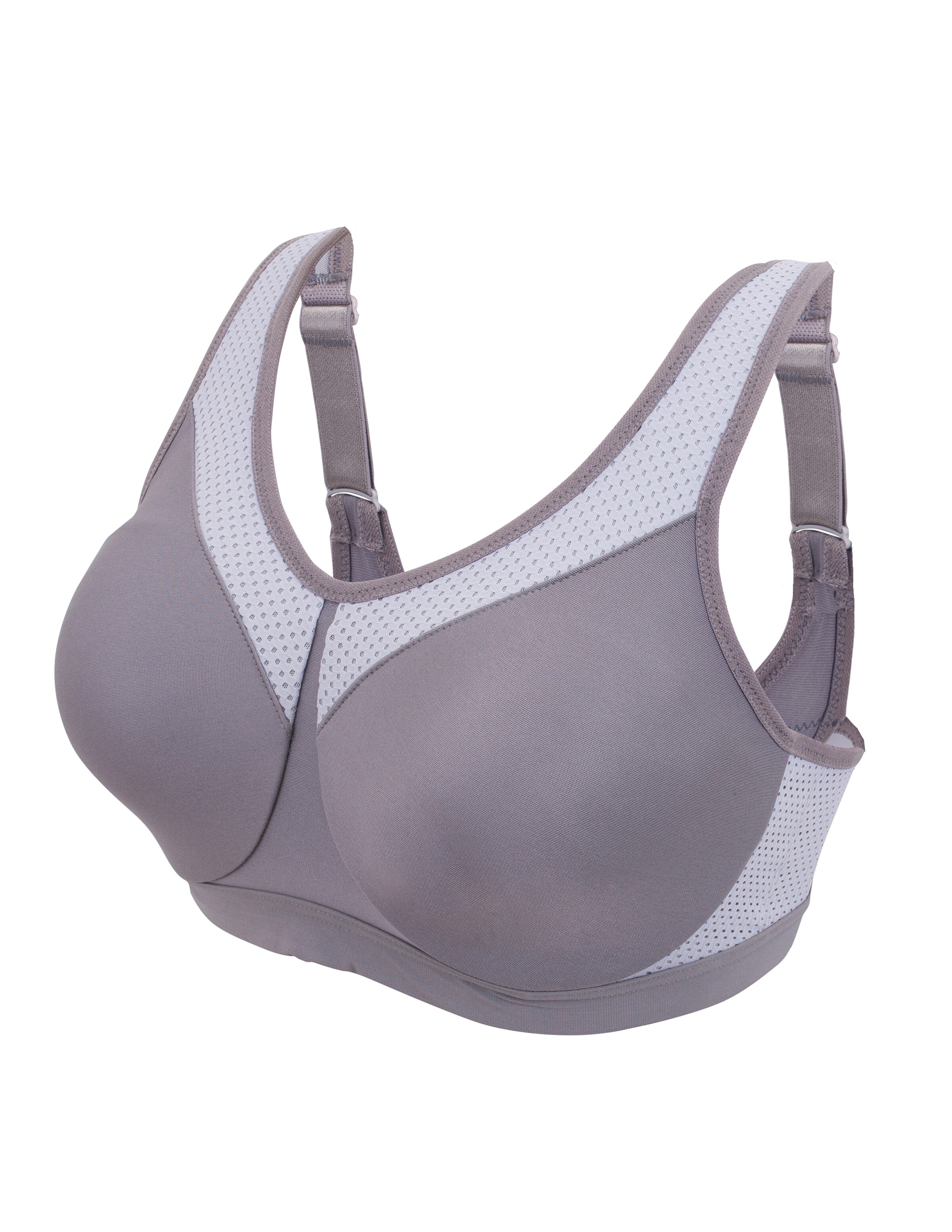 GLAMORISE Bralette Bra in Grey