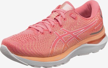 Chaussure de course 'Cumulus' ASICS en rose : devant