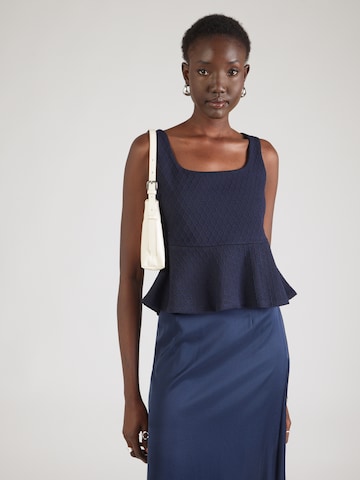 Haut 'Daleida' HUGO en bleu : devant