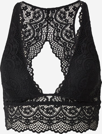 Triangle Soutien-gorge Women' Secret en noir : devant