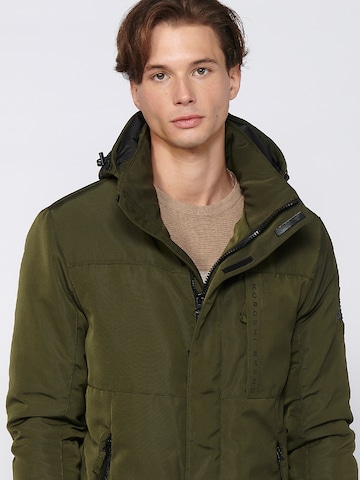 KOROSHI Between-season jacket in Green