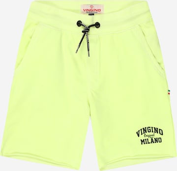 regular Pantaloni di VINGINO in giallo: frontale