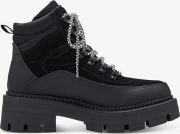 TAMARIS Lace-Up Ankle Boots in Black