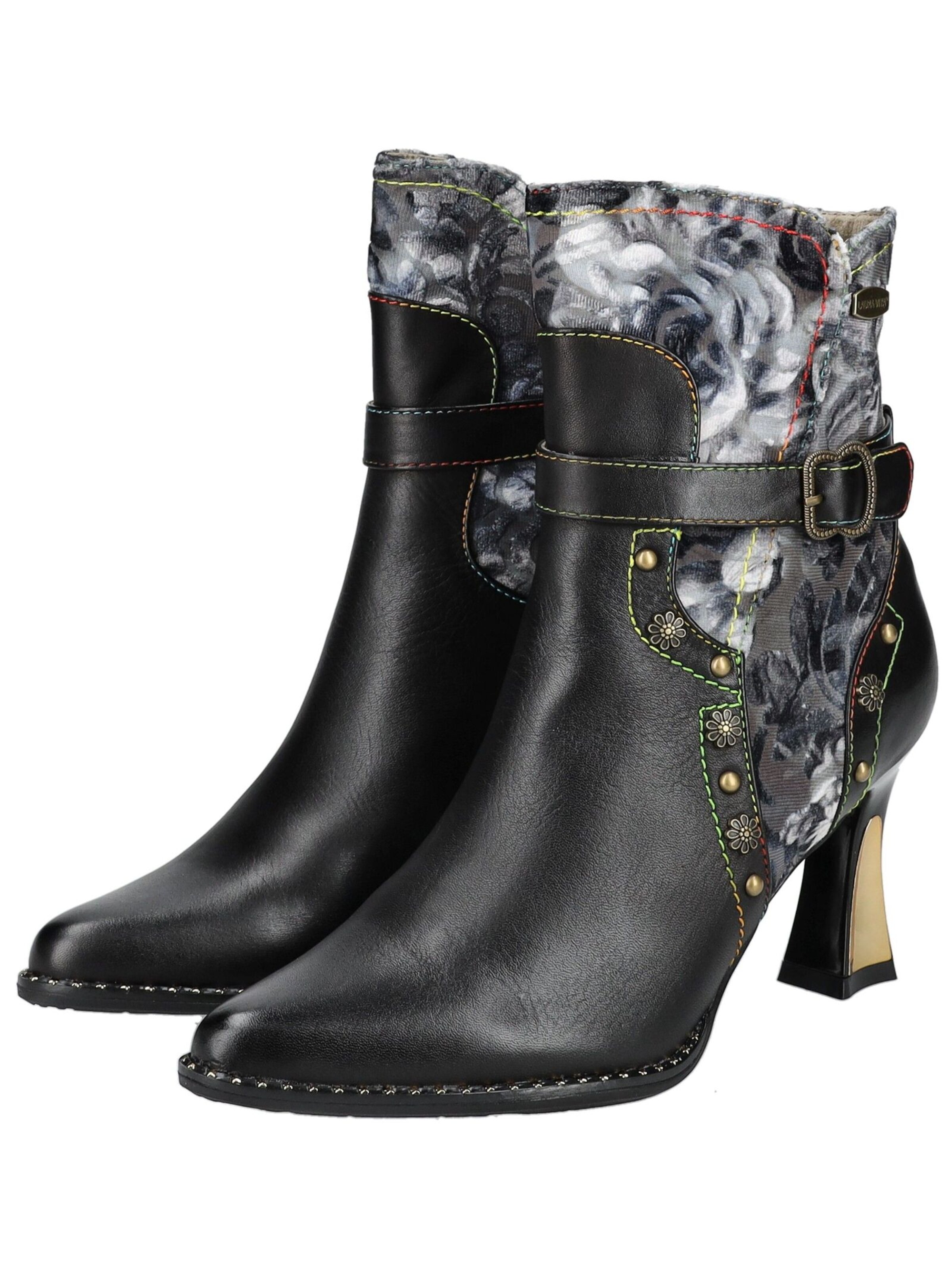 Laura Vita Enkellaarsjes in Zwart