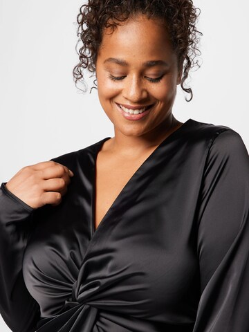 Robe de soirée Nasty Gal Plus en noir