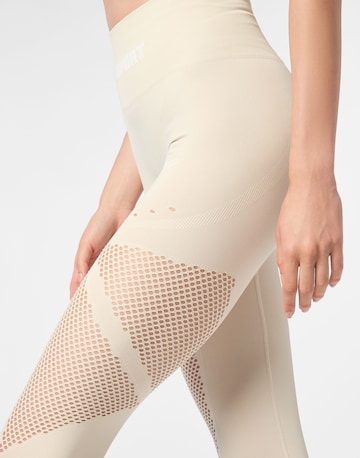 Plein Sport - Skinny Pantalón deportivo en beige