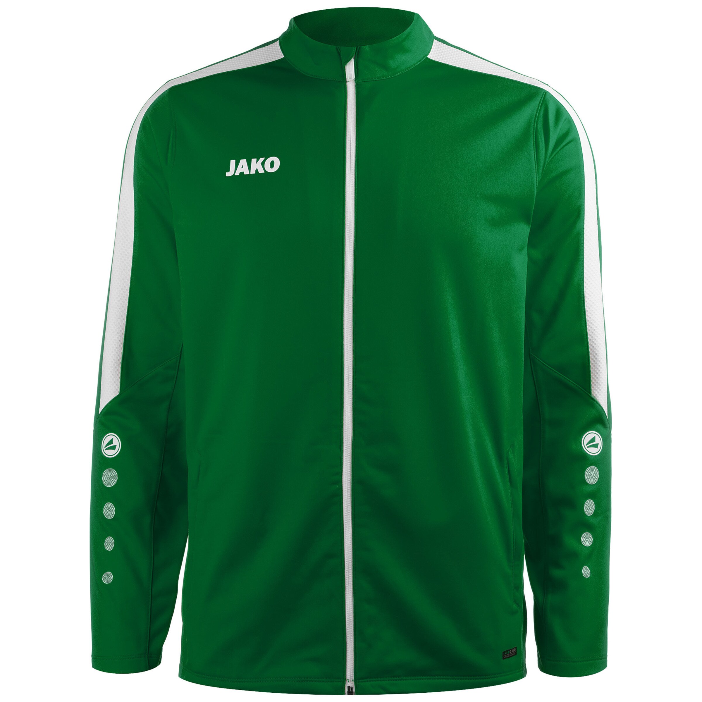 JAKO Trainingsjacke 'Power' in Grün: Vorderseite