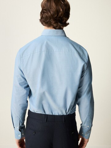 Coupe regular Chemise Next en bleu